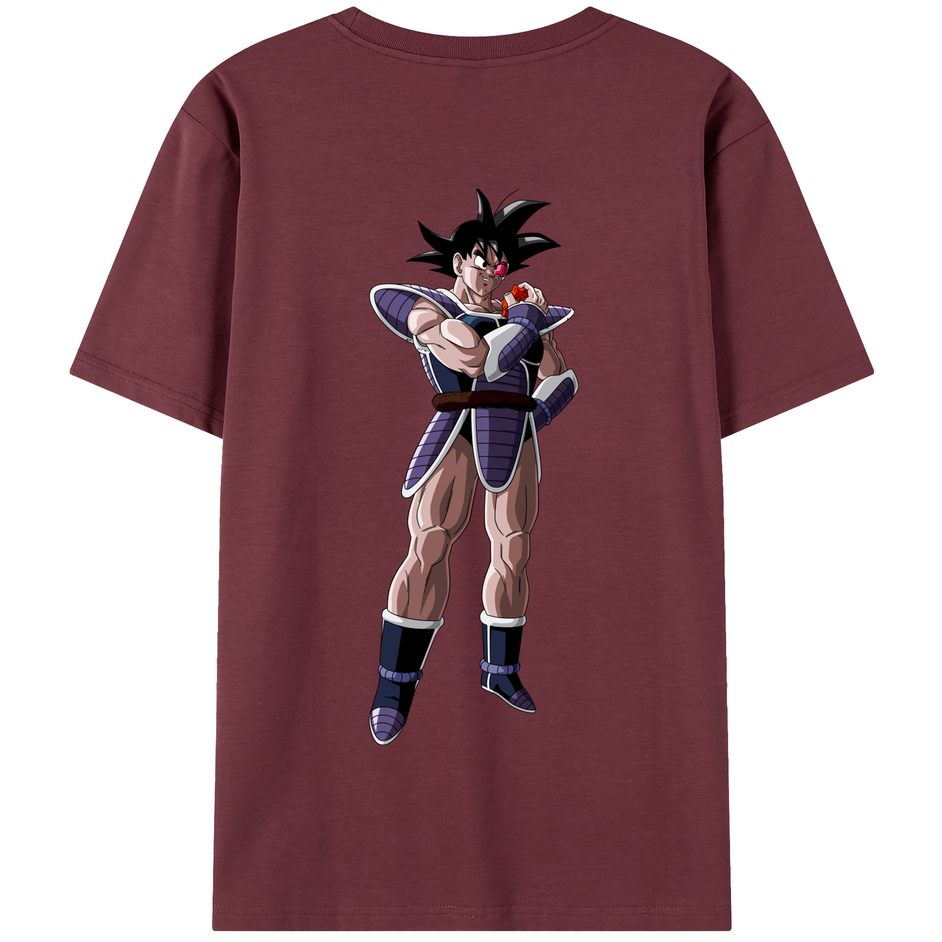 （画像用） ドラゴンボール 孫悟空（そん ごくう）Son Goku カカロット DRAGON BALL Kakarotto 綿100％半袖Tシャツ（背面プリント）